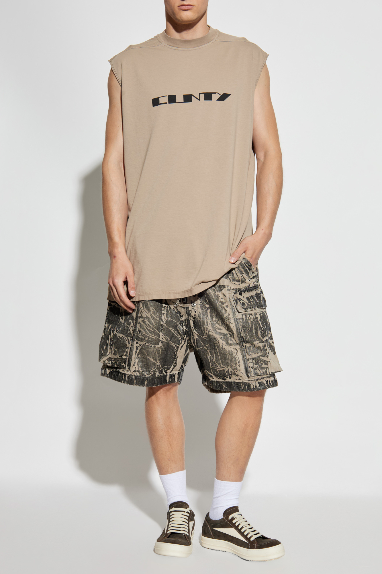 Rick Owens DRKSHDW T-shirt 'Tarp T' | Men's | Vitkac